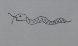 如何快速画出蛇