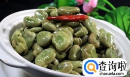 炒胡豆（胡豆又名蚕豆）