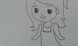铅笔手绘女孩教程