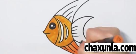 简笔画小鱼图文教程