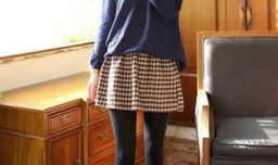 冬季短裙如何搭配