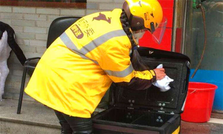 无接触配送什么意思