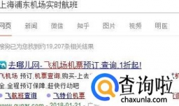 上海浦东机场实时航班查询