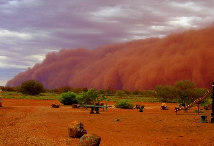 沙尘暴常出现在什么季节