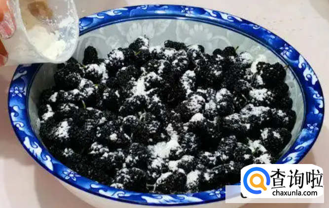 正确清洗桑葚的方式