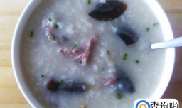 美味的皮蛋瘦肉粥的做法