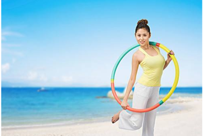 晃呼啦圈能减腰腹部吗