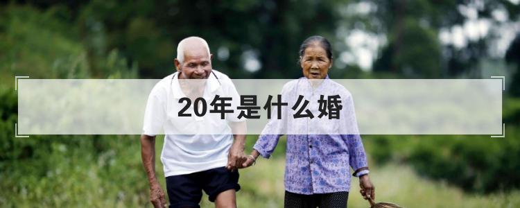 20年是什么婚