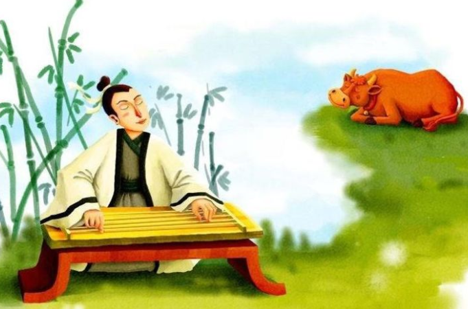 对牛弹琴的故事和寓意