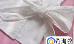 教你风衣腰带蝴蝶结的系法