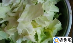 醋溜包菜的做法