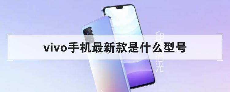 vivo手机最新款是什么型号br