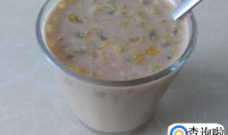 自制的鲜奶核桃百香果冰爽汁