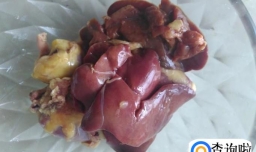 木耳鸡肝粥的做法