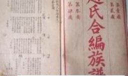 赵姓族谱