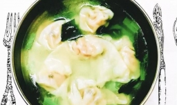 如何做海苔猪肉小馄饨？