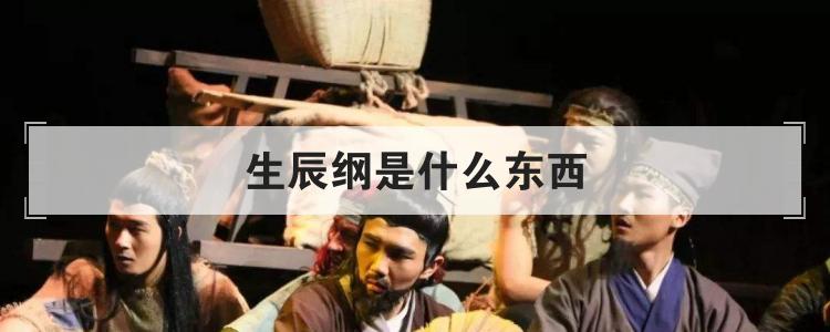 生辰纲是什么东西