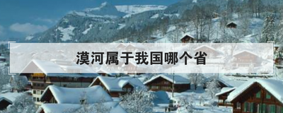 漠河属于我国哪个省