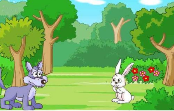 大灰狼和小白兔的故事主要讲了什么