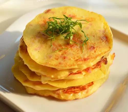 稀面薄饼的做法