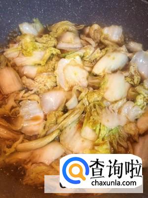 酸辣白菜的做法br