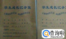 如何装学生成长记录袋里面的内容？