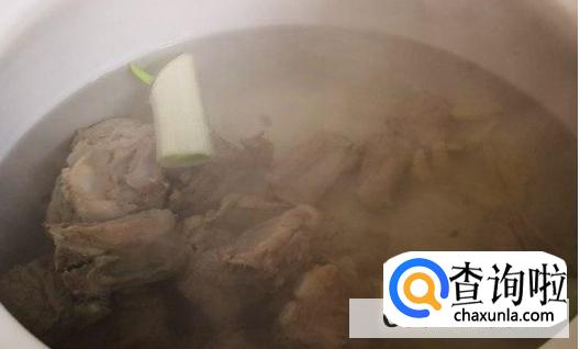 莲藕排骨汤的做法br