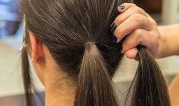 两边编发束马尾的发型怎么做