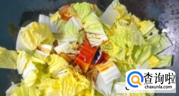 白菜炖粉条的家常做法