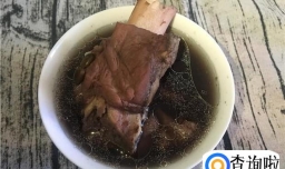 黑豆炖筒骨的家常做法