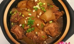 鸭肉萝卜煲的家常做法