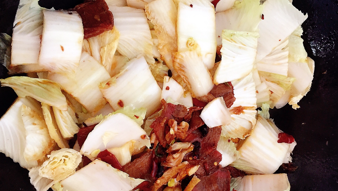 牛肉大白菜粉丝怎么做