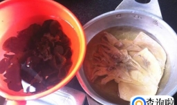 墨鱼干的的家常做法
