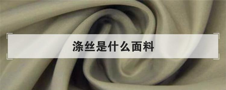 涤丝是什么面料