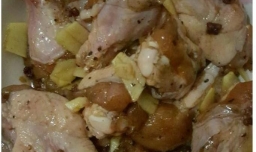 家常微波炉烤鸡腿