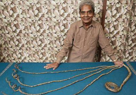 世界上最长的指甲