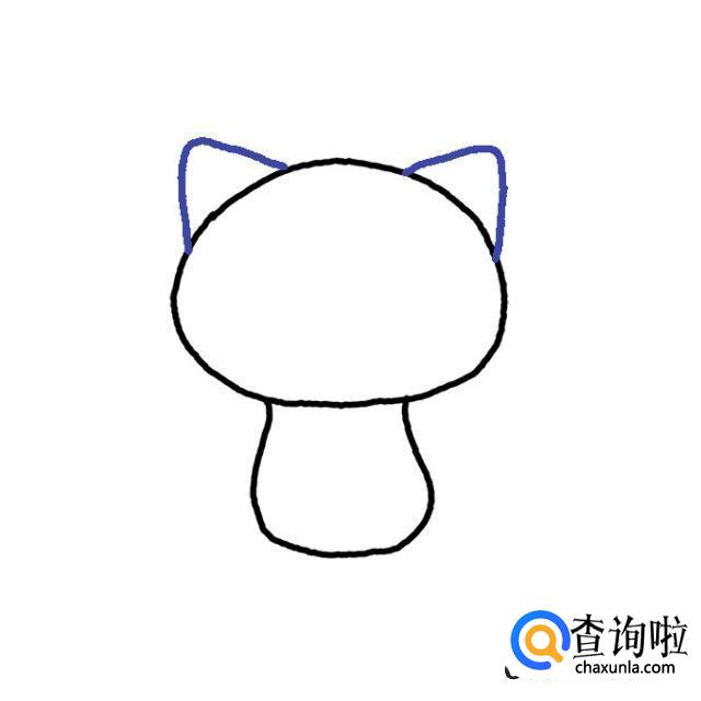 简笔画小猫教程