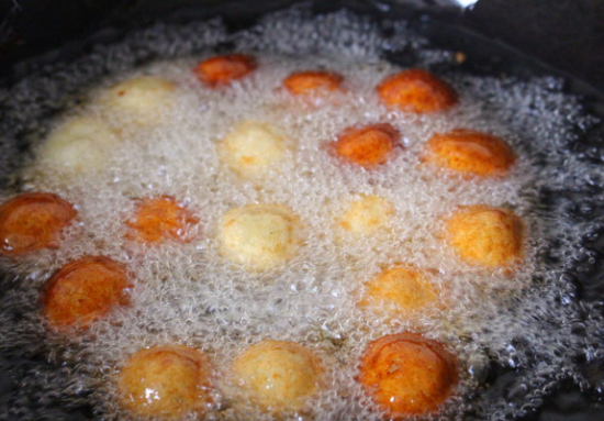 紫薯地瓜丸子的做法