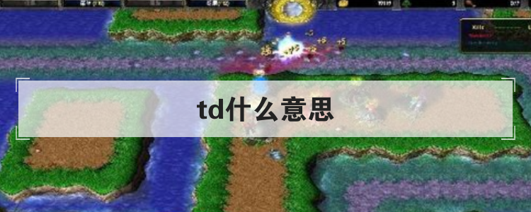 td什么意思