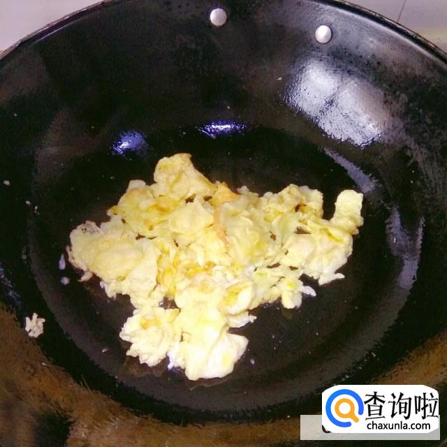 韭黄炒蛋的做法