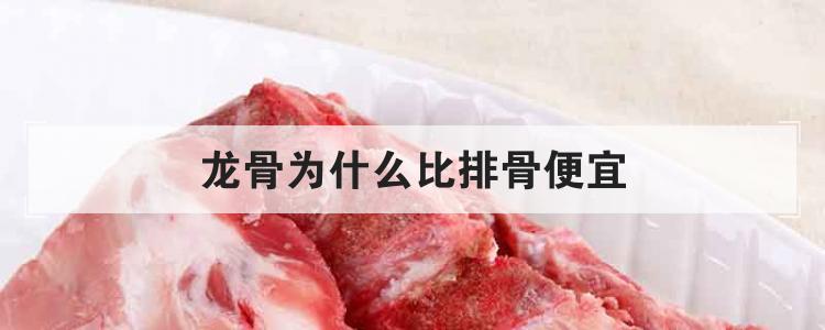 龙骨为什么比排骨便宜