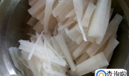 自制酸甜爽口脆萝卜做法？
