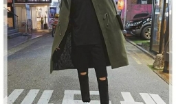 军绿色大衣怎么搭配潮人支招教你混搭