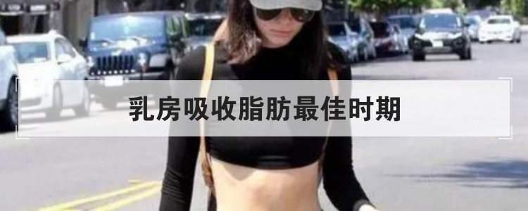 乳房吸收脂肪最佳时期