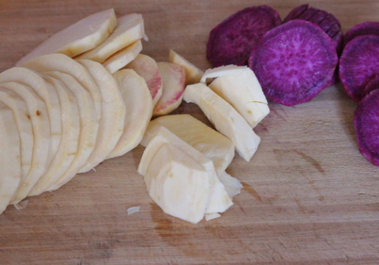 紫薯地瓜丸子的做法