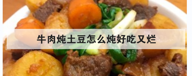 牛肉炖土豆怎么炖好吃又烂br