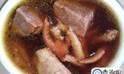 鸡脚瘦肉炖大薯汤的做法