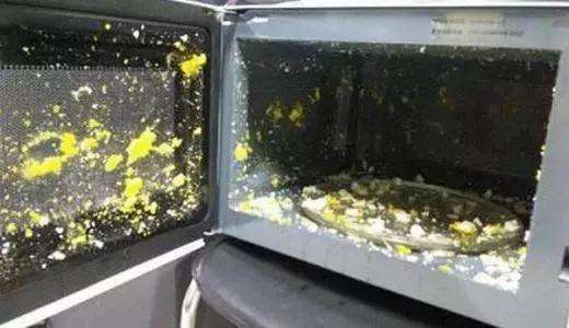 壳的鸡蛋能不能用微波炉热