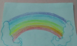 怎样画最美彩虹