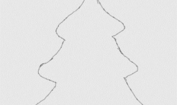 圣诞树的简笔画法